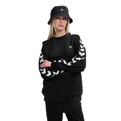блуза,мъжки,пуловери,hummel,archive,loose,fit,sweatshirt,black
