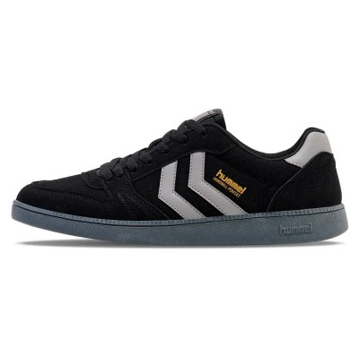 маратонки,мъжки,маратонки,hummel,handball,perfekt,synthetic,suede,trainers,black