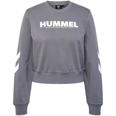 блуза,дамски,блузи,hummel,legacy,sweatshirt,grey,(quiet,shade)