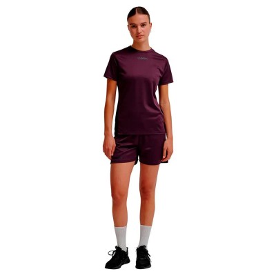 тениска,дамски,тениски,hummel,multi,pl,short,sleeve,t,shirt,plum,perfect,(purple)