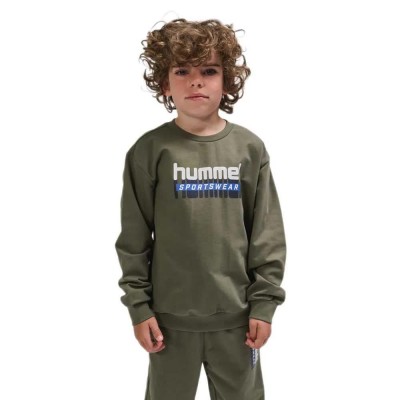 блуза,детски,блузи,hummel,tukas,sweatshirt,dusty,olive,(green)