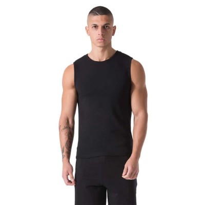 тениска,мъжки,тениски,everlast,canotta,jersey,strechech,gym,sleeveless,t,shirt,black,(black)