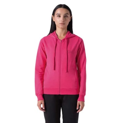 блуза,дамски,блузи,everlast,felpa,strech,full,zip,sweatshirt,pink,(bright,pink,black)