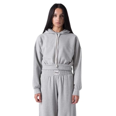 суичър,дамски,блузи,everlast,felpa,strechech,cropped,hoodie,grey,melange,(grey)