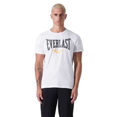 тениска,мъжки,тениски,everlast,fitted,logo,short,sleeve,t,shirt,off,white,(white)