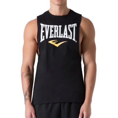 тениска,мъжки,тениски,everlast,logo,sleeveless,t,shirt,black