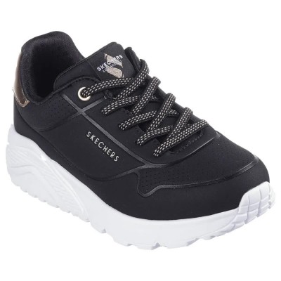 маратонки,детски,маратонки,skechers,uno,lite,metallic,mode,trainers,black,synthetic,trim,(black)