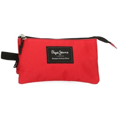канцеларски,принадлежности,pepe,jeans,410034405,aris,ever,pencil,case,red