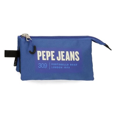 канцеларски,принадлежности,pepe,jeans,410051405,darren,pencil,case,blue,(blue)