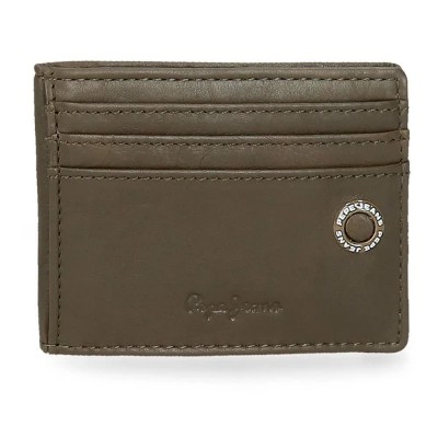портфейли,и,портмонета,pepe,jeans,450021806,badge,wallet,brown,(green)