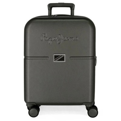 куфари,pepe,jeans,accent,anthracite,55,cm,37l,trolley,bag,black