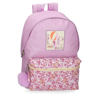 юношеска,раница,раници,pepe,jeans,adaptsandra,44,cm,23l,junior,backpack,pink,(pink)