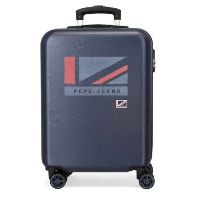 куфари,pepe,jeans,aidan,55,cm,35l,trolley,bag,blue