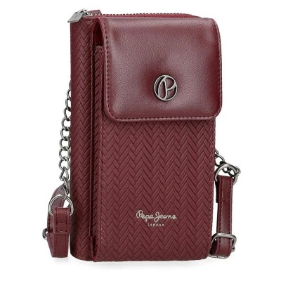 чанти,за,през,рамо,pepe,jeans,sprig,burgundy,crossbody,red