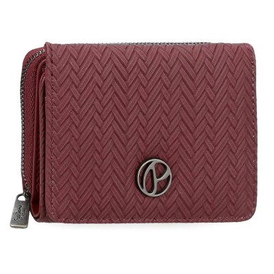 портфейли,и,портмонета,pepe,jeans,spring,burgundy,woman,wallet,red,(red)