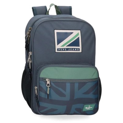 юношеска,раница,раници,pepe,jeans,tom,40,cm,16l,junior,backpack,blue