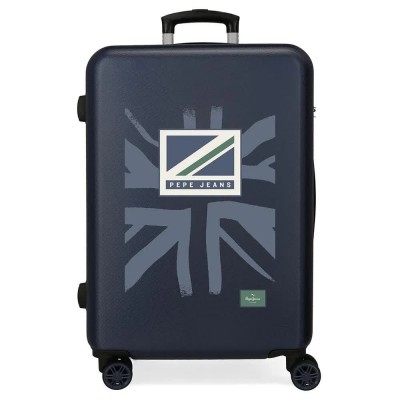 чанта,с,колела,куфари,pepe,jeans,tom,65,cm,56l,trolley,bag,blue