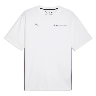 тениска,мъжки,тениски,puma,bmw,mms,ess+,logo,short,sleeve,t,shirt,white