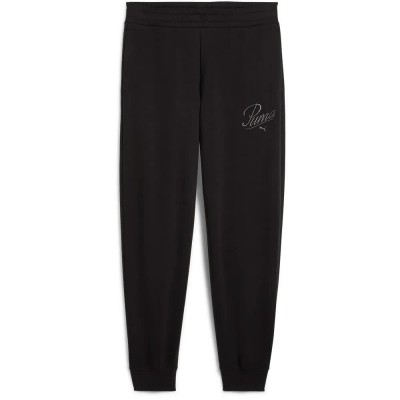 анцуг,дамски,панталони,puma,ess,script,comfort,sweat,pants,black