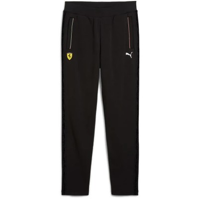анцуг,мъжки,панталони,puma,ferrari,race,slim,fit,sweat,pants,black