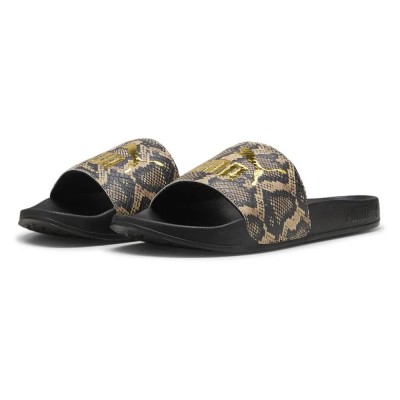 мъжки,джапанки,и,чехли,puma,leadcat,2.0,snake,chic,slides,black,(black,aged,silver)
