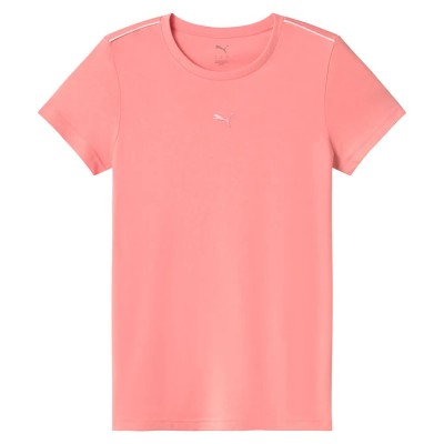 тениска,дамски,тениски,puma,regular,summer,short,sleeve,t,shirt,peach,smoothie,(pink)