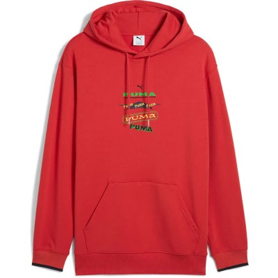 суичър,мъжки,пуловери,puma,road,to,unity,graphic,hoodie,red