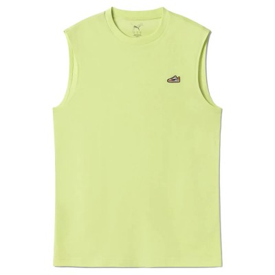 тениска,мъжки,тениски,puma,sneaker,sleeveless,t,shirt,green,yellow,(cool,cucumber)