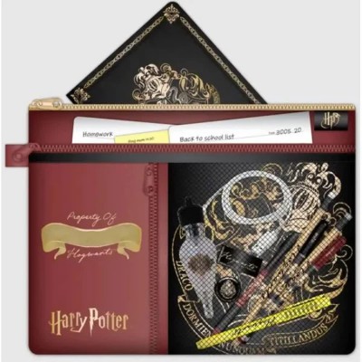 портфейли,и,портмонета,blue,sky,studios,hogwarts,wallet,golden,(multicolor)