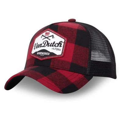 шапка,всички,шапки,von,dutch,car01,cap,red,white,(red)