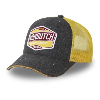 шапка,всички,шапки,von,dutch,mixgrey02,cap,black,grey,(beige)