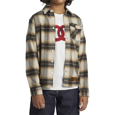риза,с,дълъг,ръкав,дамски,ризи,мъжки,ризи,dc,shoes,marshal,long,sleeve,shirt,beige,(multicolor)