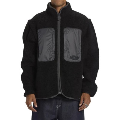 блуза,мъжки,пуловери,dc,shoes,traverse,full,zip,sweatshirt,black