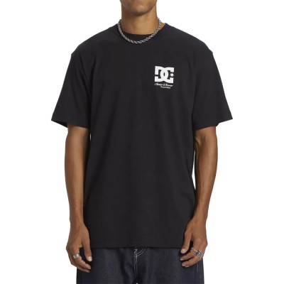 тениска,мъжки,тениски,dc,shoes,twisted,short,sleeve,t,shirt,black