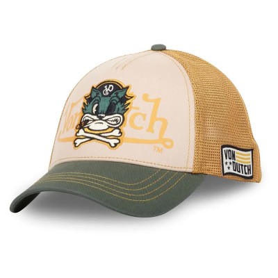 шапка,всички,шапки,von,dutch,pir,cb,cap,beige,yellow,(yellow,green)