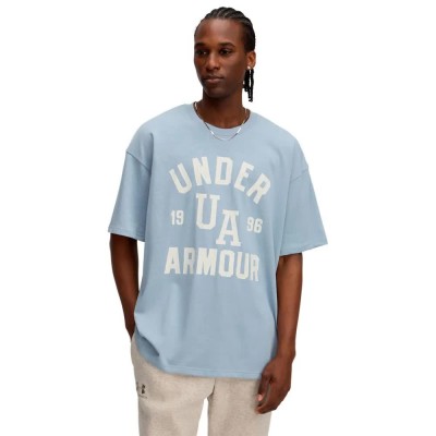 тениска,мъжки,тениски,under,armour,heavyweight,varsity,oversized,short,sleeve,t,shirt,blue,(harbor,blue,stone)