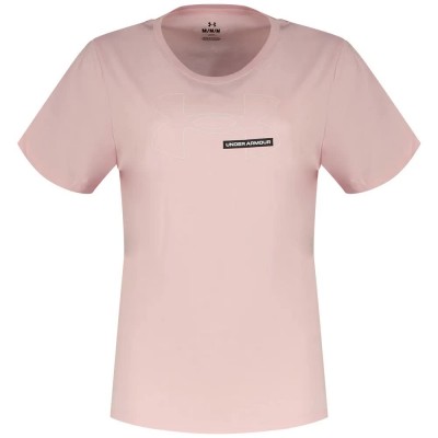 тениска,дамски,тениски,under,armour,rival,outline,short,sleeve,t,shirt,prime,pink,white,(pink)