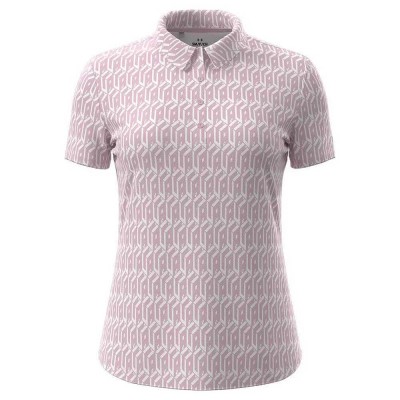 дамски,блузи,с,яка,under,armour,golf,playoff,3.0,printed,woman,short,sleeve,polo,pink,(prime,pink,white,downpour,gray)