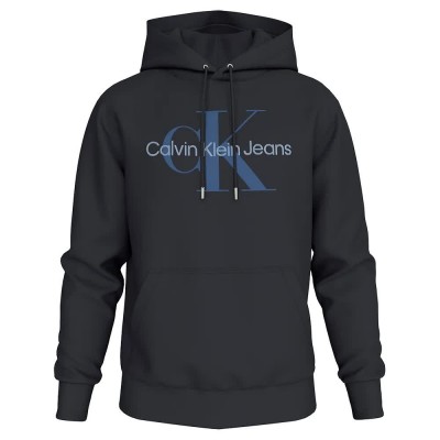 суичър,мъжки,пуловери,calvin,klein,seasonal,monologo,regular,hoodie,black