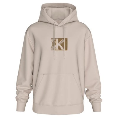 суичър,мъжки,пуловери,calvin,klein,small,box,hoodie,moonbeam,(beige)