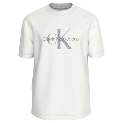 тениска,мъжки,тениски,calvin,klein,textured,monologo,short,sleeve,t,shirt,white