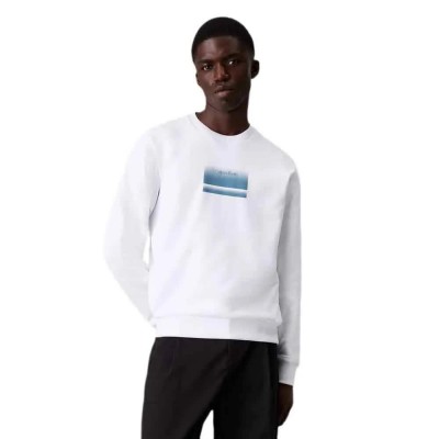 суичър,мъжки,пуловери,calvin,klein,gradient,logo,hoodie,white