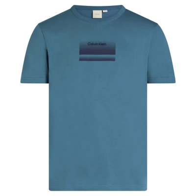 тениска,мъжки,тениски,calvin,klein,gradient,logo,short,sleeve,t,shirt,midnight,(blue)