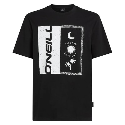 тениска,мъжки,тениски,o´neill,2850293,front,print,short,sleeve,t,shirt,black,(black,out)