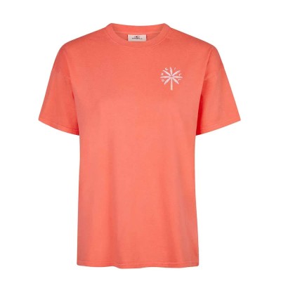 тениска,дамски,тениски,o´neill,beach,vintage,high,on,tides,short,sleeve,t,shirt,orange