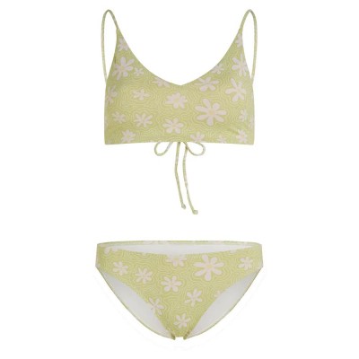 дамски,бански,костюми,o´neill,beach,vintage,midles,rita,bikini,green,daisyline,(yellow)