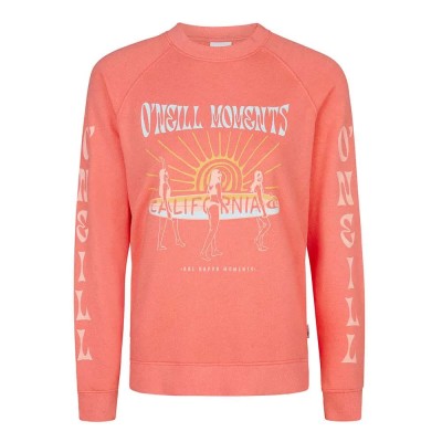 блуза,дамски,блузи,o´neill,beach,vintage,sweatshirt,orange