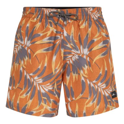бански,гащета,мъжки,бански,костюми,o´neill,cali,floral,16´´,swimming,shorts,orange,dipped,leaves,(orange)