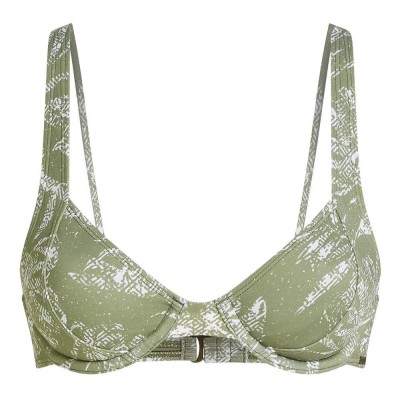 дамски,бански,костюми,o´neill,elsie,underwire,bikini,top,green,(green,textured,jungle)