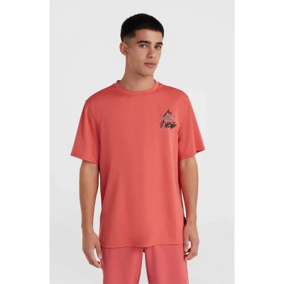 тениска,мъжки,тениски,o´neill,hybrid,logo,short,sleeve,t,shirt,red,orcher,(pink)